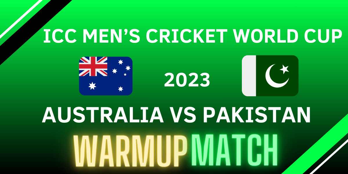 aus vs pak warmup match 2023